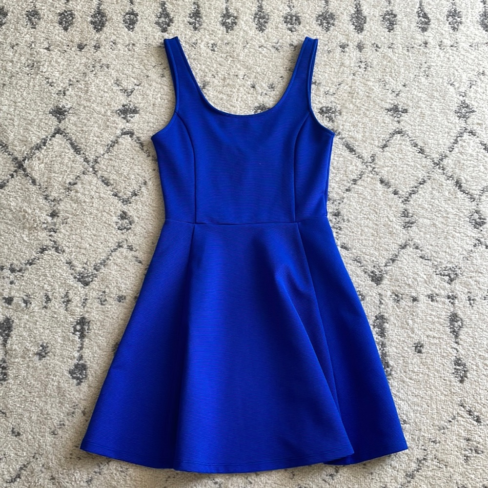H&M blue dress